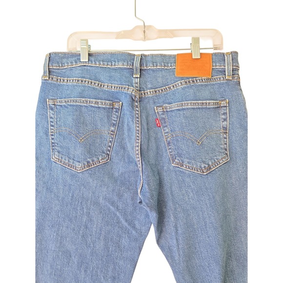 LEVI'S Men's 511 BIG E Jeans W34 L30 Blue Denim Straight Fit Casual Pants - Picture 9 of 15